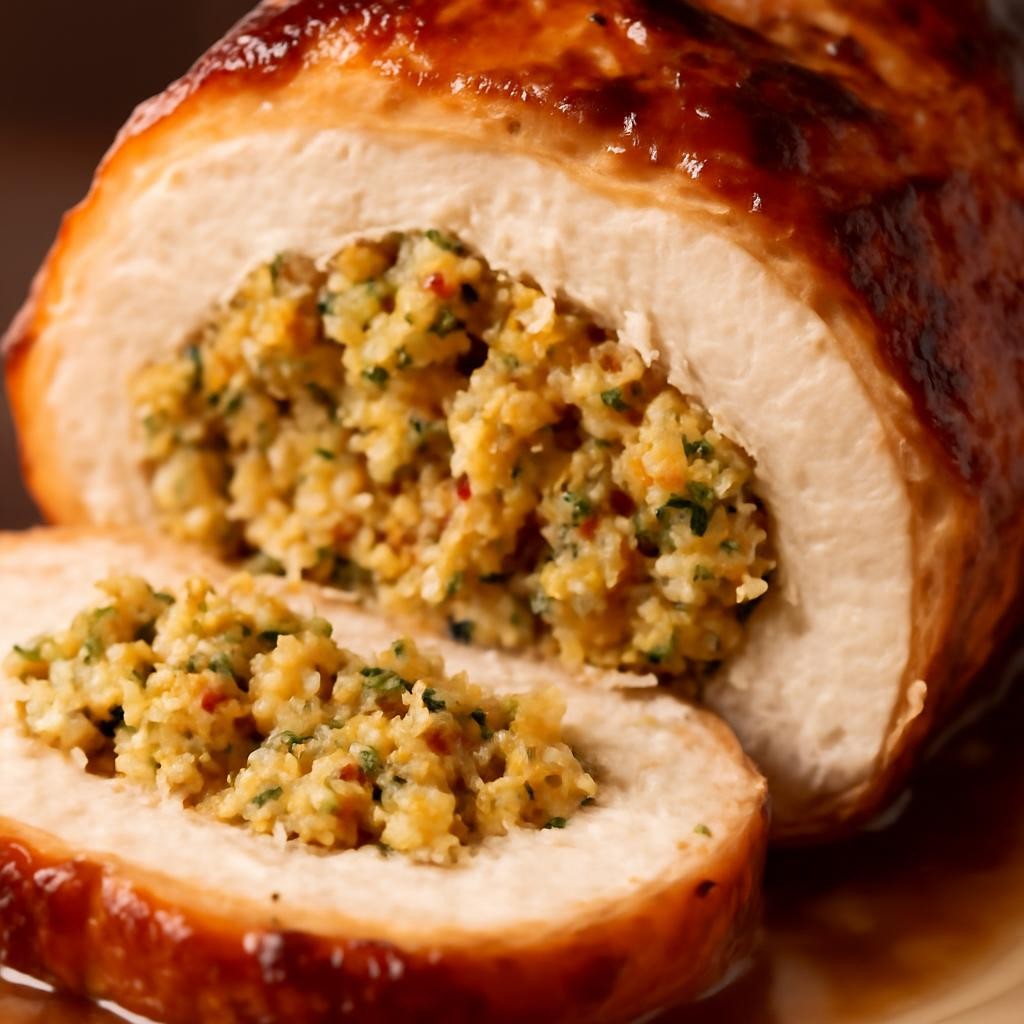 pork loin and stuffing recipe