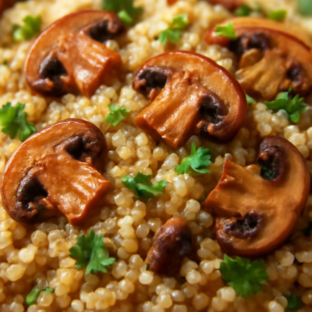 quinoa mushroom recipe