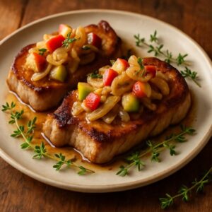 Pork Chop and Apples: A Classic Comfort Combo