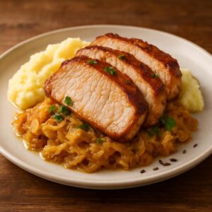 Pork Loin and Sauerkraut: A Classic Comfort Combo