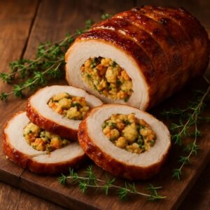 Pork Loin and Stuffing: A Classic Comfort Meal