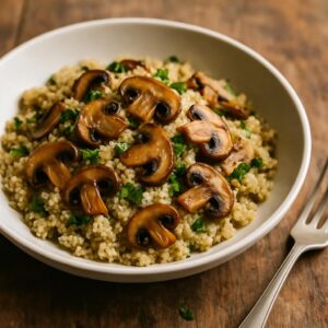 Quinoa Mushroom: A Protein-Packed Power Bowl