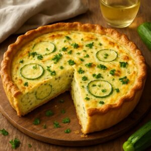 Zucchini Pie: A Light Yet Flavorful Vegetarian Meal