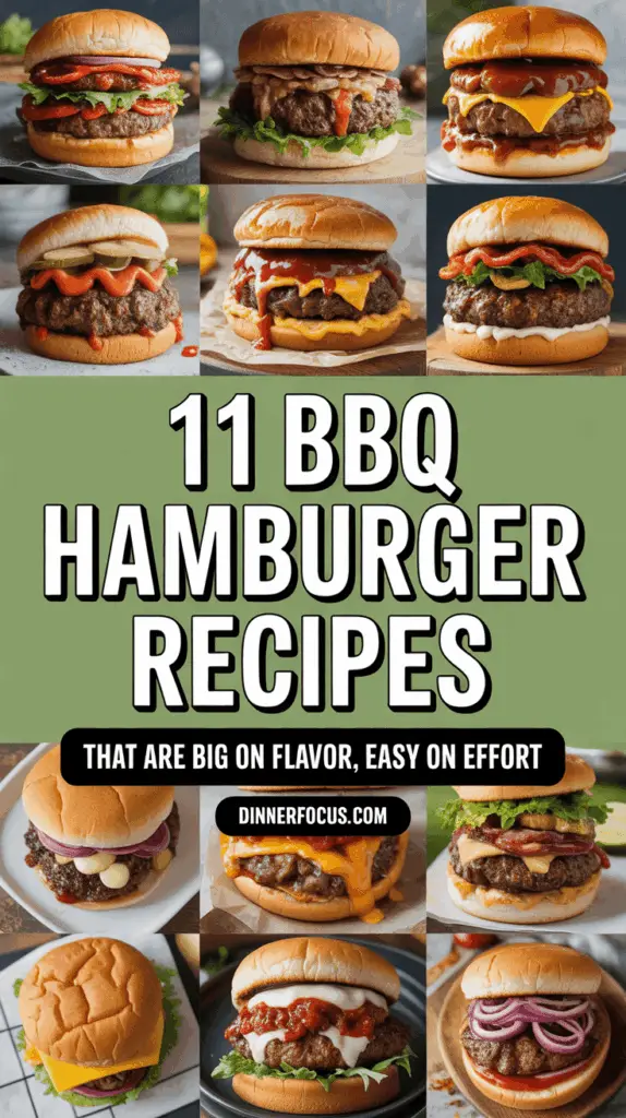 BBQ Hamburger Recipes