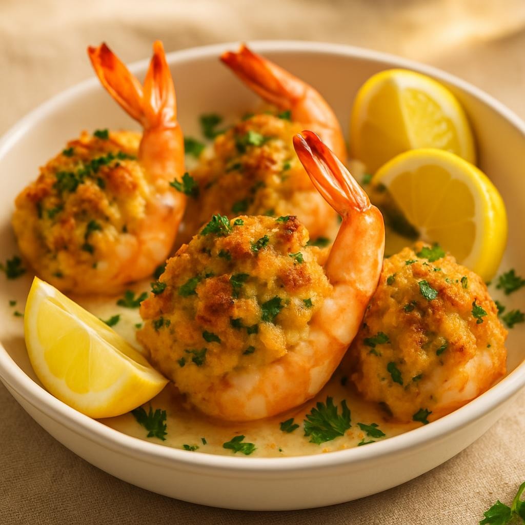 Baked Stuffed Shrimp