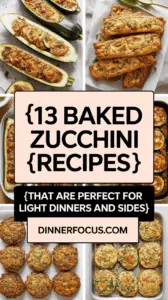 13 Baked Zucchini Recipes That Are Perfect For Light Dinners And Sides