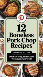 12 Boneless Pork Chop Recipes That Are Juicy, Simple, And Weeknight-Approved