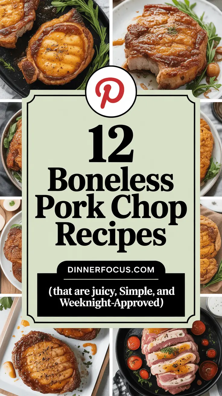 Boneless Pork Chop Recipes