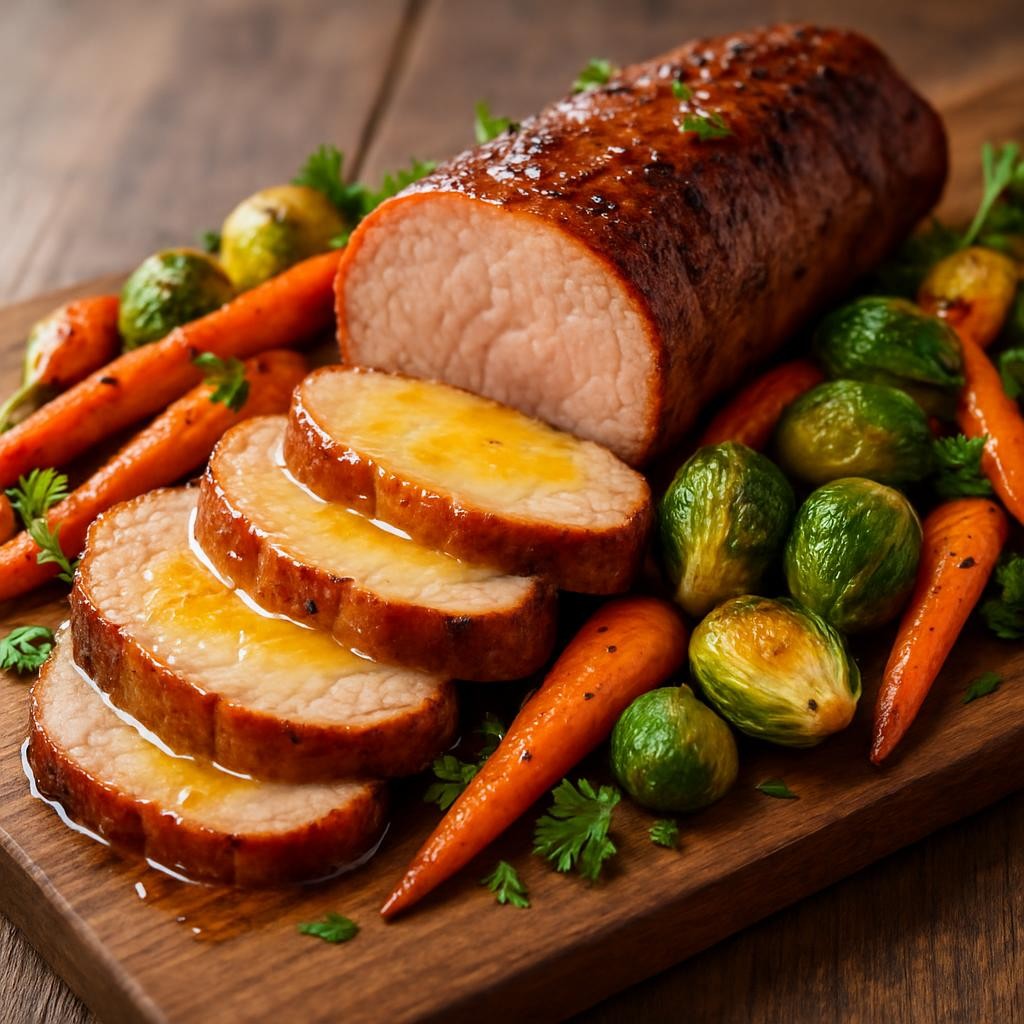 Butter Injected Smoked Pork Tenderloin