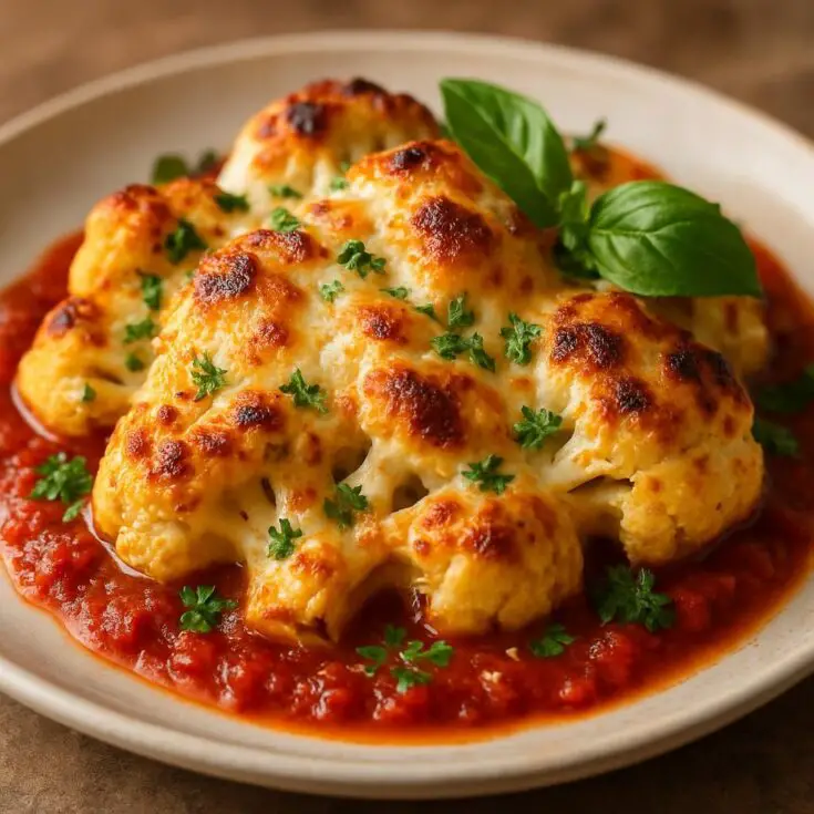 Cauliflower Parmesan