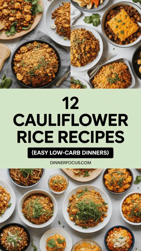 Cauliflower Rice Recipes