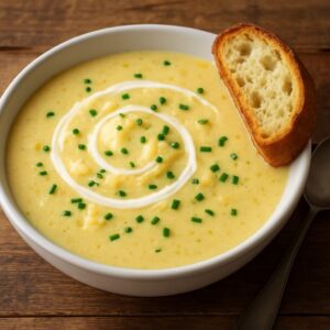 Cheesy Cauliflower Soup: Creamy Comfort with a Broccoli Twist