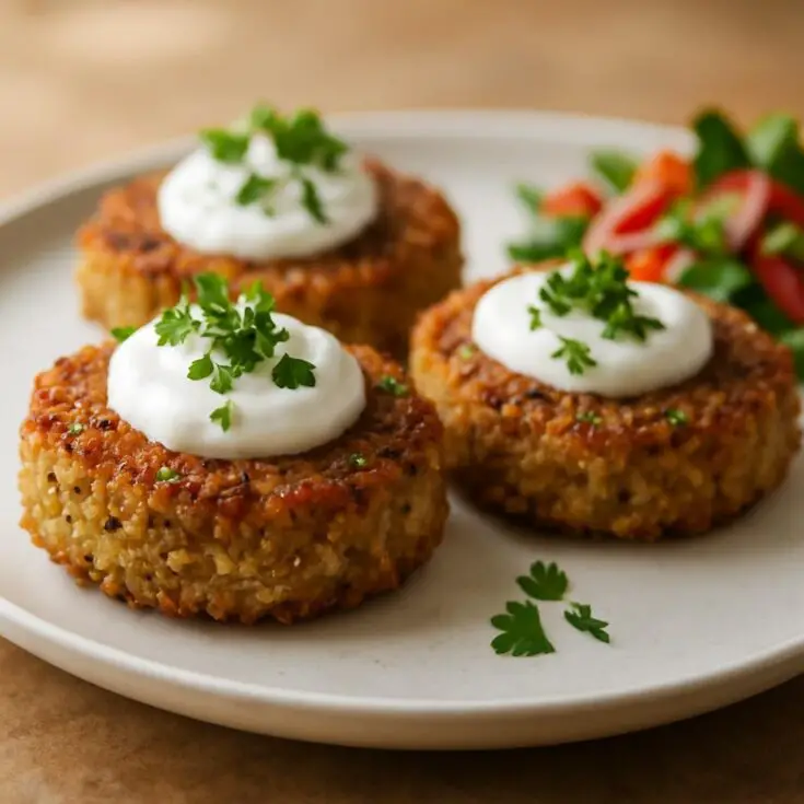 Crispy Quinoa Cakes