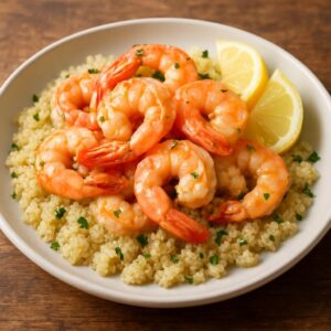 Garlic Shrimp with Quinoa: Easy, Clean, and Packed with Protein