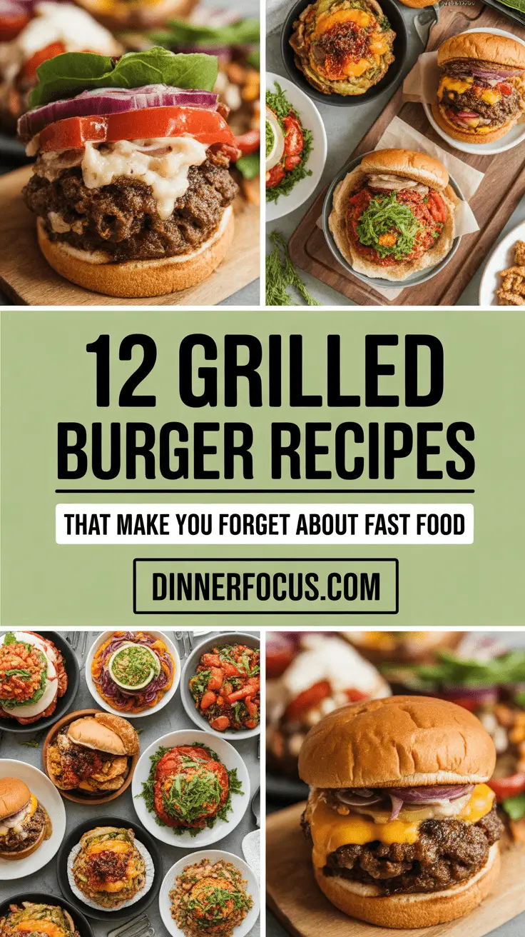 Grilled Burger Recipes