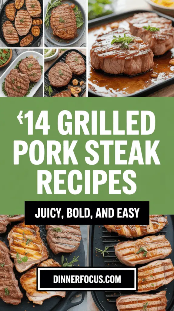 Grilled Pork Steak Recipes