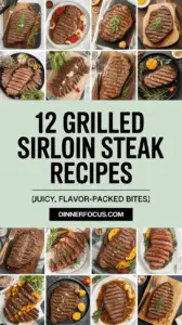 12 Grilled Sirloin Steak Recipes For Juicy, Flavor-Packed Bites