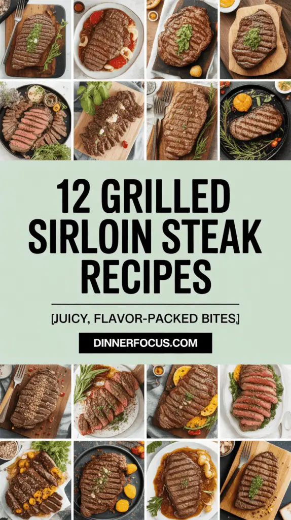 Grilled Sirloin Steak Recipes
