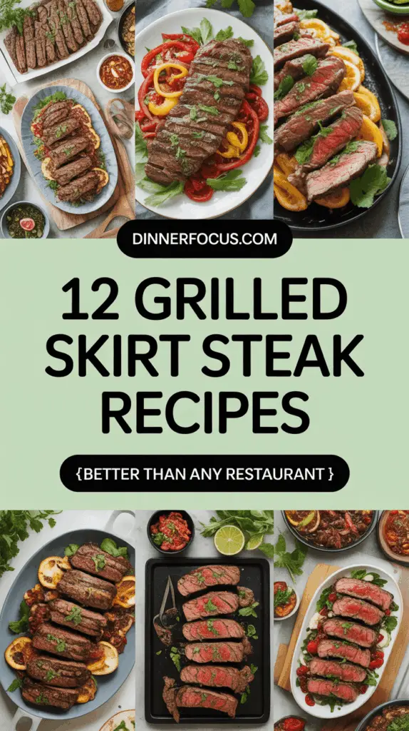 Grilled Skirt Steak Recipes
