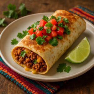 Ground Turkey Burrito: A Healthy Twist on a Mexican Classic