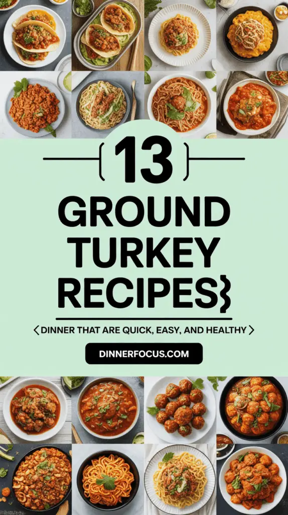 Ground Turkey Recipes