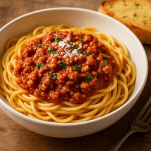 Ground Turkey Spaghetti: Healthy, Hearty & Family-Approved