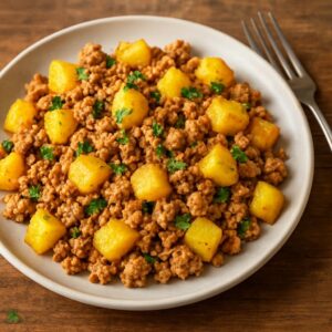 Ground Turkey With Potatoes Meal Prep