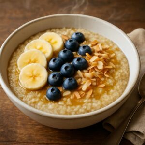Quinoa Flake Porridge – Creamy Quinoa Breakfast Bowl