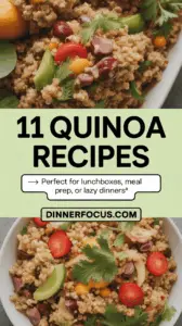 11 Quinoa Recipes That Are Perfect For Lunchboxes, Meal Prep, Or Lazy Dinners