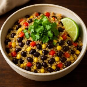 Quinoa and Black Beans: Ultimate Tex-Mex Comfort in One Pan