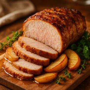 Roast Pork Loin With Apples - Perfect Fall Pork Loin Recipe for Cozy Dinners