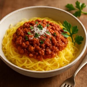 Spaghetti Squash Bolognese: A Low-Carb Twist on a Classic Favorite