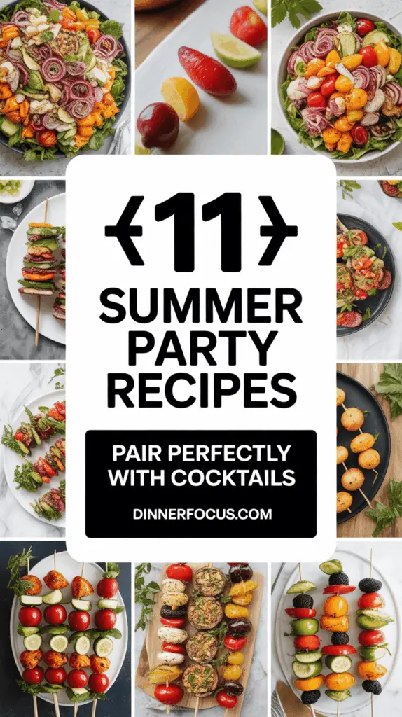 Summer Party Recipes