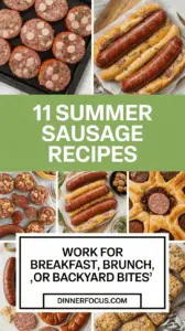 11 Summer Sausage Recipes That Work For Breakfast, Brunch, Or Backyard Bites