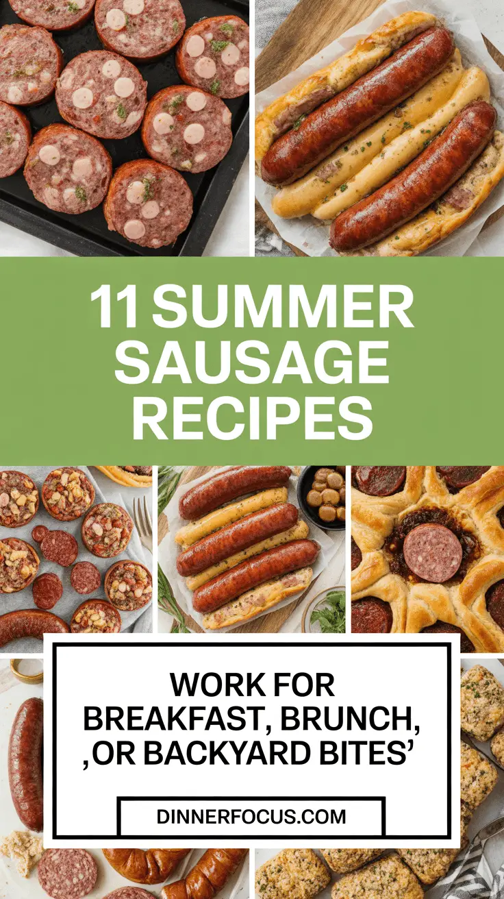 Summer Sausage Recipes