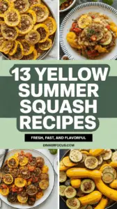 13 Yellow Summer Squash Recipes That Are Fresh, Fast, And Flavorful
