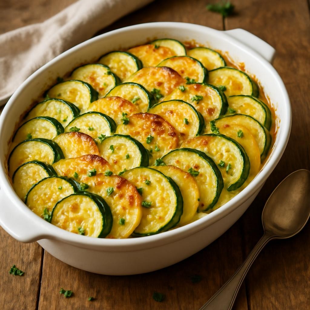 Zucchini and Potato Bake