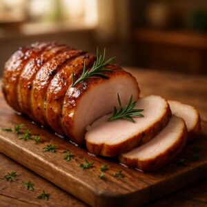 Applewood Pork Loin – Juicy Oven-Roasted Perfection