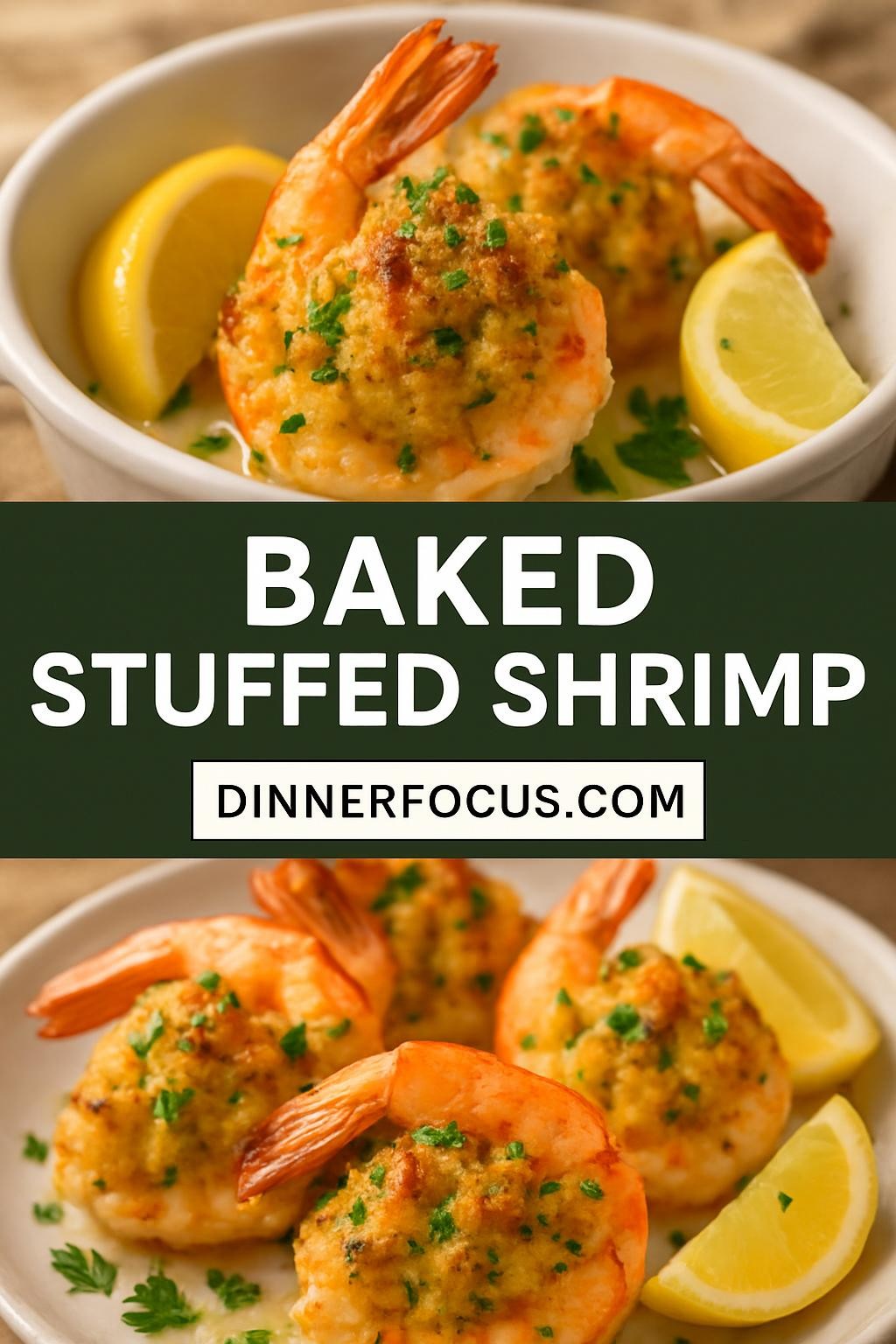 Baked Stuffed Shrimp