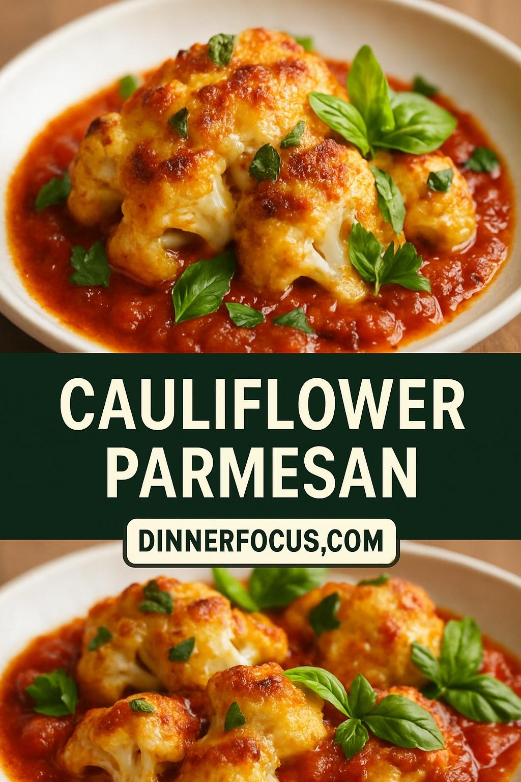 Cauliflower Parmesan