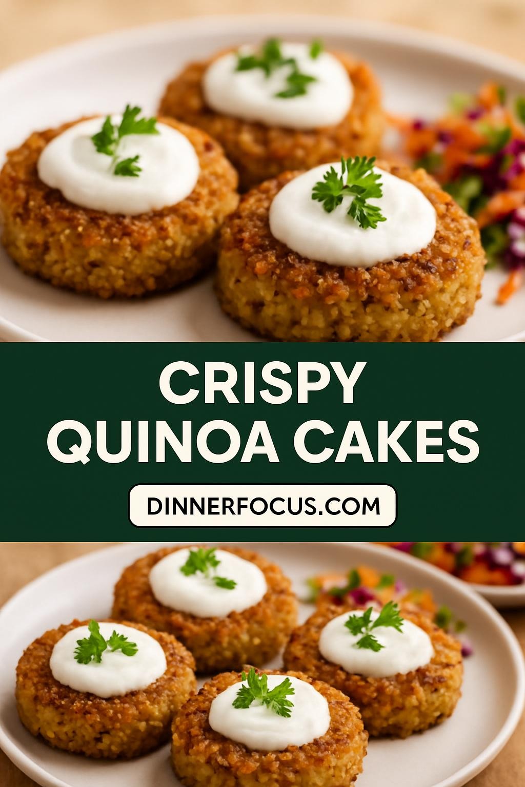 Crispy Quinoa Cakes