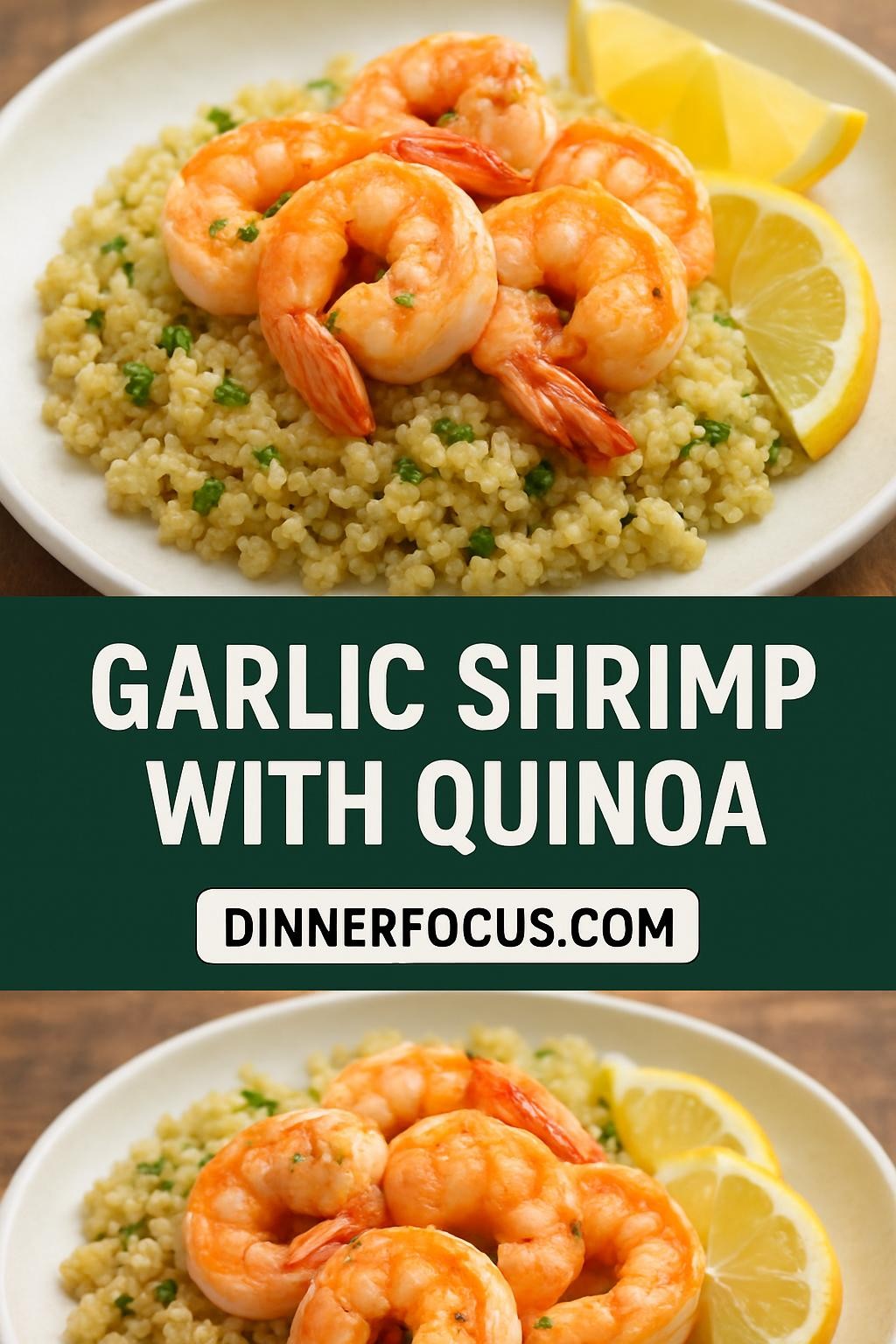 Garlic Shrimp with Quinoa