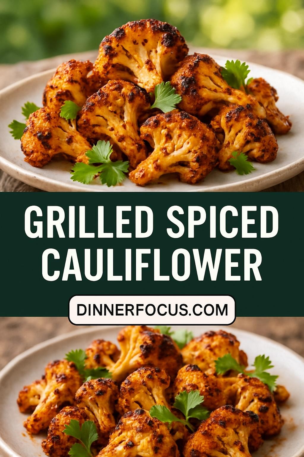 Grilled Spiced Cauliflower