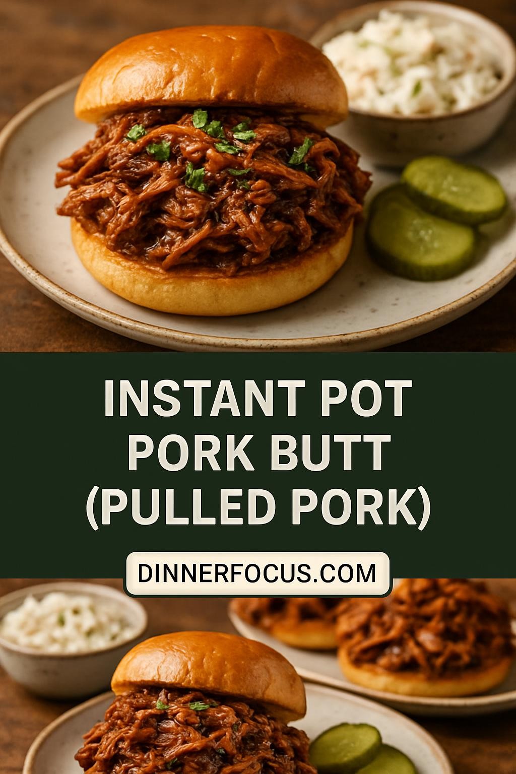 Instant Pot Pork Butt (Pulled Pork)