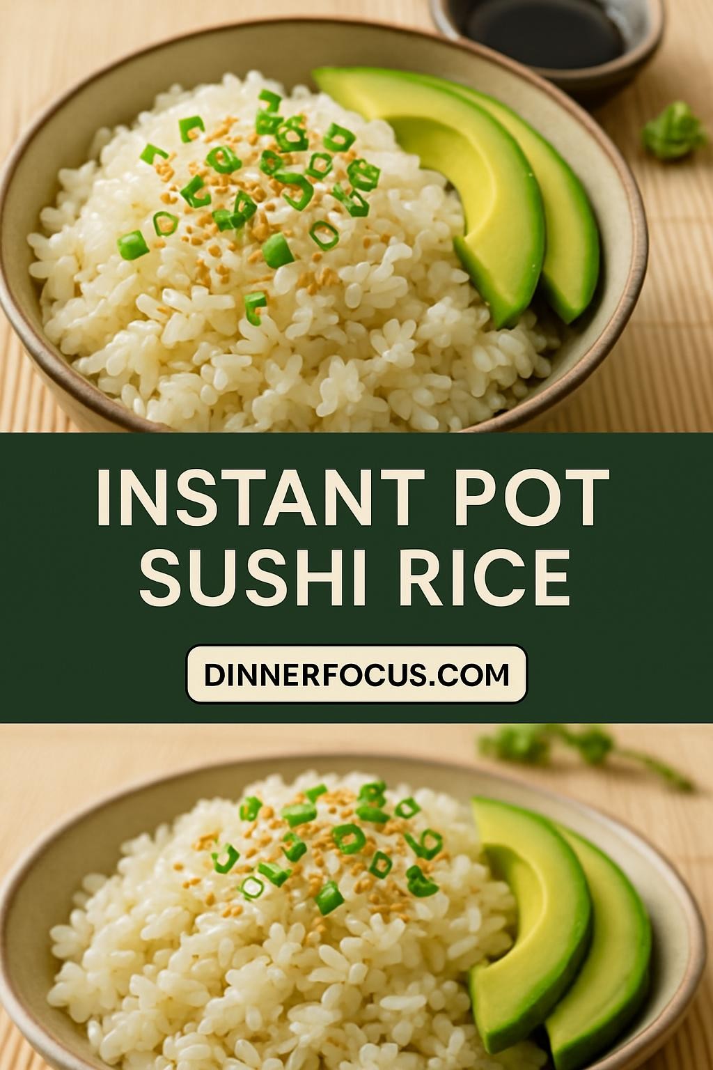 Instant Pot Sushi Rice