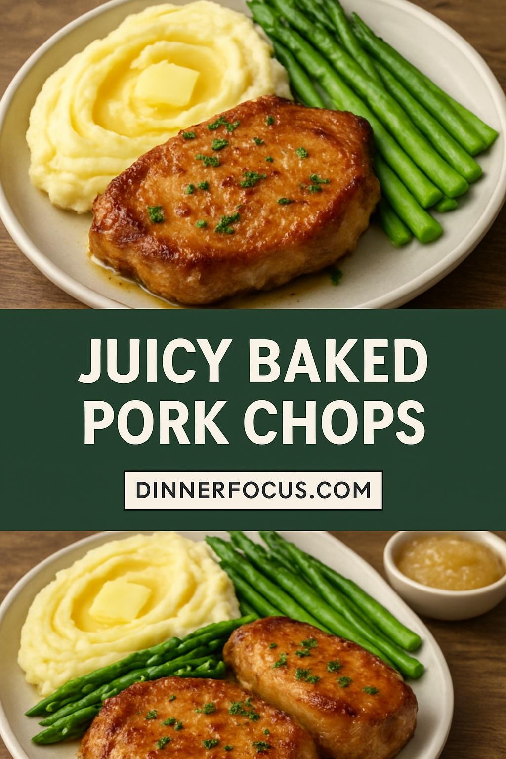 Juicy Baked Pork Chops