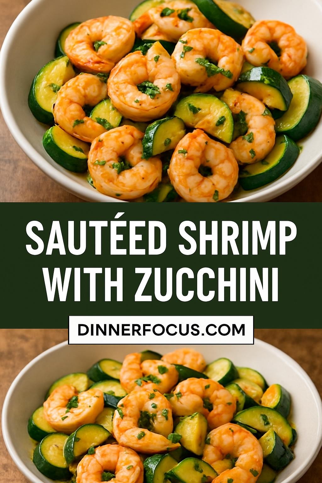 Sautéed Shrimp with Zucchini