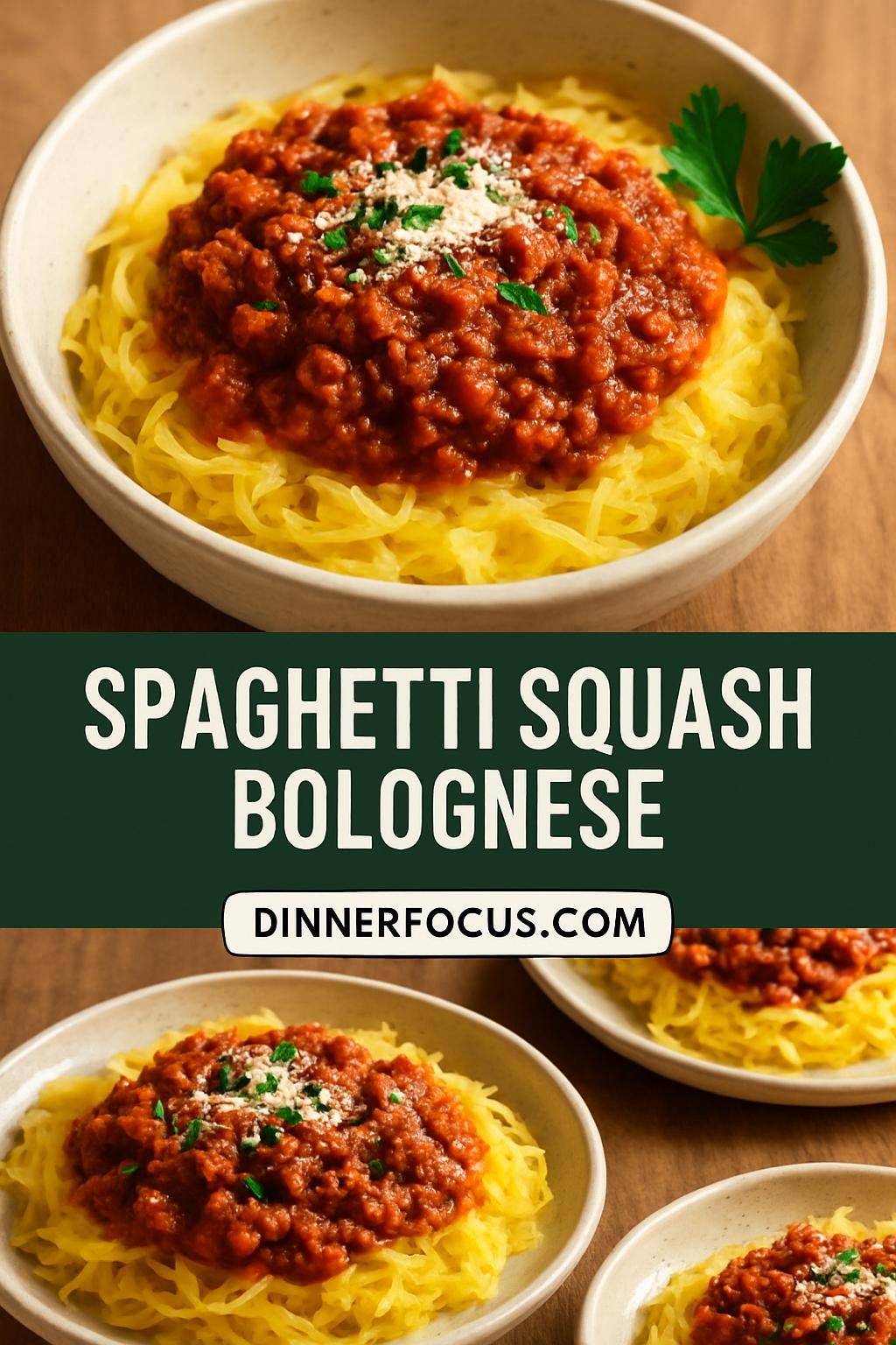 Spaghetti Squash Bolognese