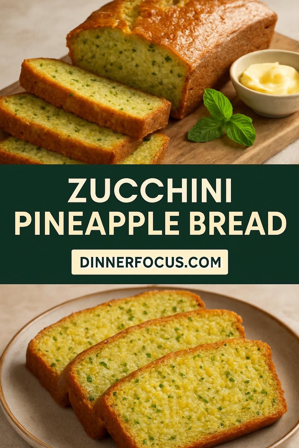 Zucchini Pineapple Bread