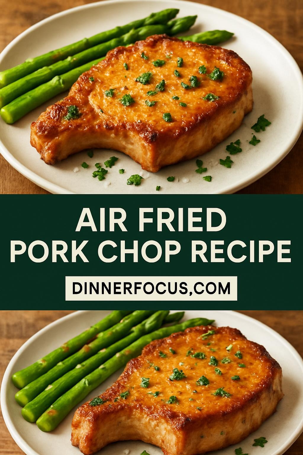 air fried pork chop recipe